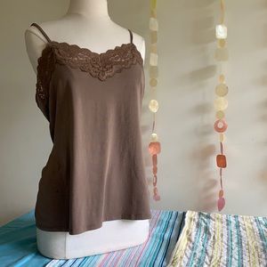 Garnett Hill XL light Brown camisole
